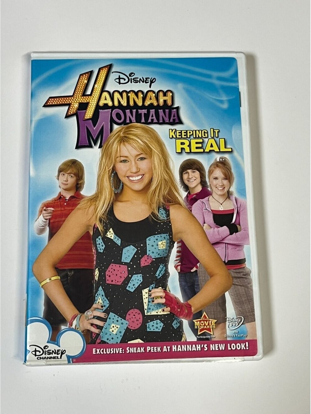 Hannah Montana: Keeping It Real DVD Full Screen Miley Cyrus 2000s Children's